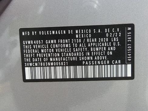 Used 2022 Volkswagen Jetta S FWD image 44