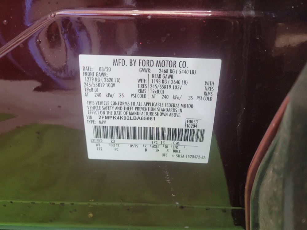 Used 2020 Ford Edge Titanium w/ Equipment Group 301A AWD/4WD image 33