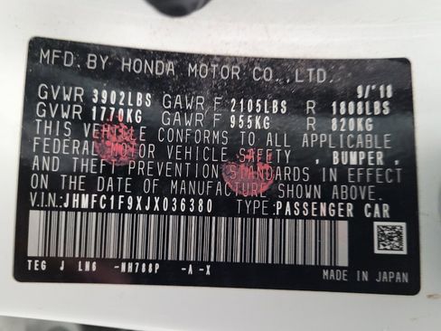 Used 2018 Honda Civic Touring image 33