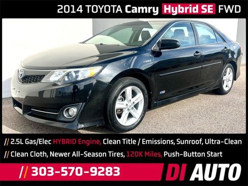 Used 2014 Toyota Camry SE w/ Moonroof Package image 1