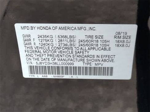 Used 2020 Acura MDX FWD image 38
