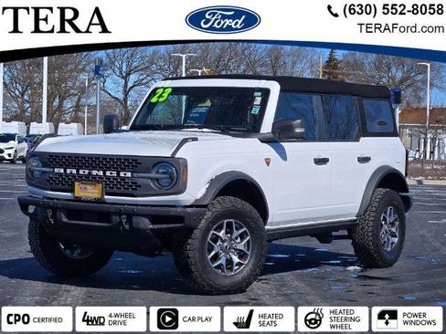 Certified 2023 Ford Bronco Badlands AWD/4WD image 1