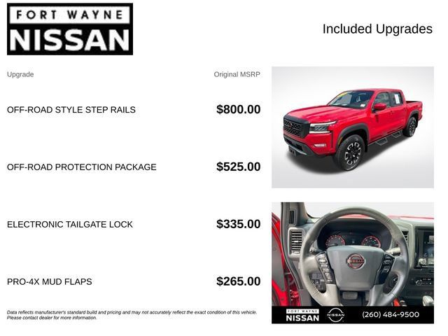 Certified 2024 Nissan Frontier PRO-4X w/ Off-Road Protection Package AWD/4WD image 18