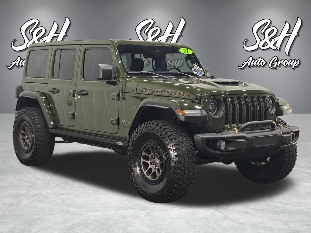 Used 2021 Jeep Wrangler Unlimited Rubicon w/ Xtreme Recon 35" Tire Package AWD/4WD image 2
