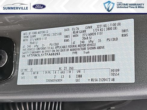 New 2026 Ford F150 XLT w/ Equipment Group 302A MID AWD/4WD image 35