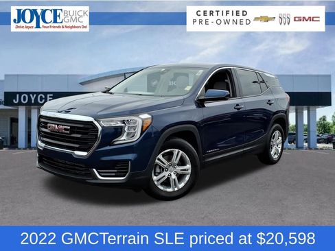 Certified 2022 GMC Terrain SLE image 1
