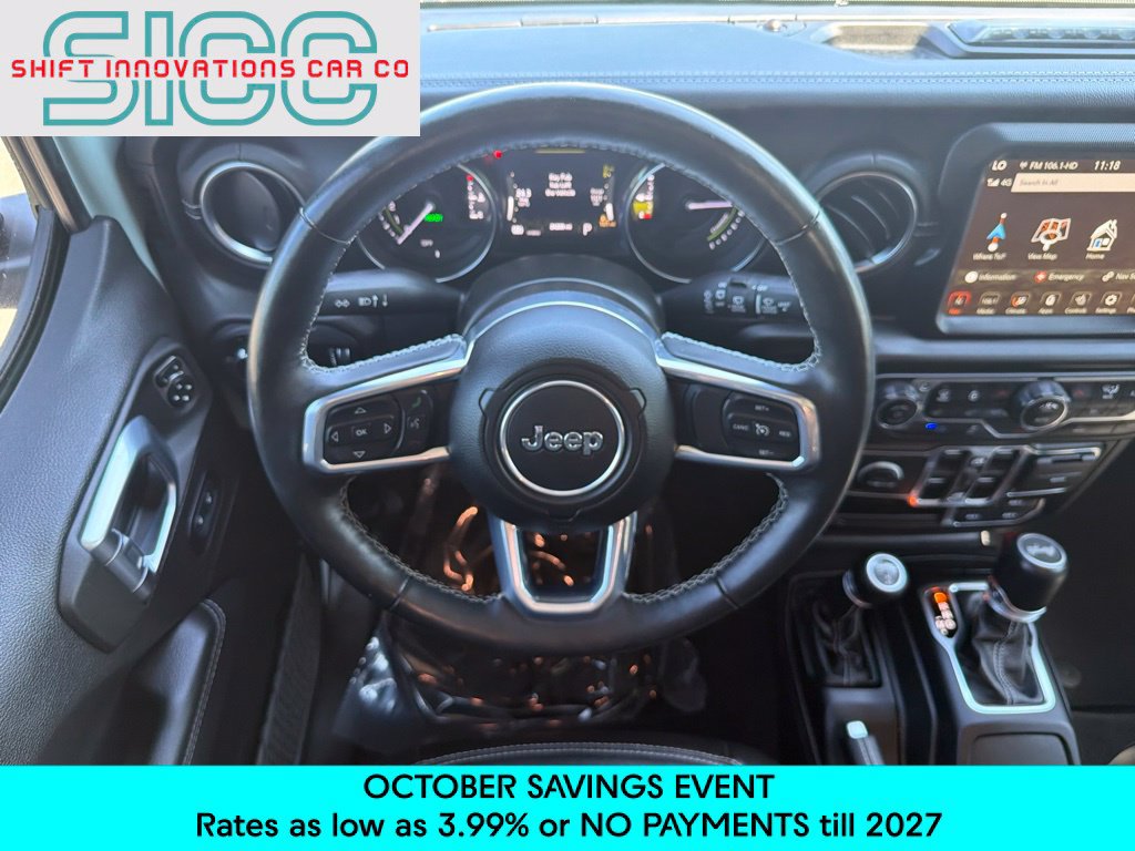 Used 2023 Jeep Wrangler Unlimited Sahara w/ Cold Weather Group AWD/4WD image 11