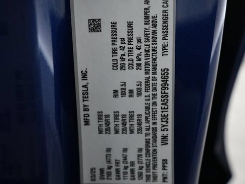 Used 2025 Tesla Model 3 Long Range RWD image 26