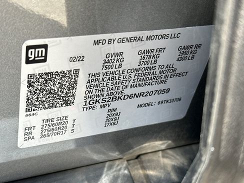 Used 2022 GMC Yukon SLT w/ SLT Premium Package AWD/4WD image 30