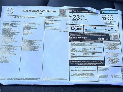 New 2025 Nissan Pathfinder SL image 14