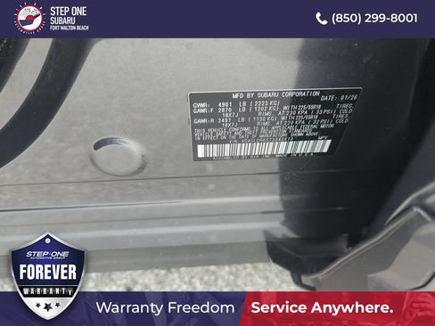 Used 2026 Subaru Forester Limited AWD/4WD image 12