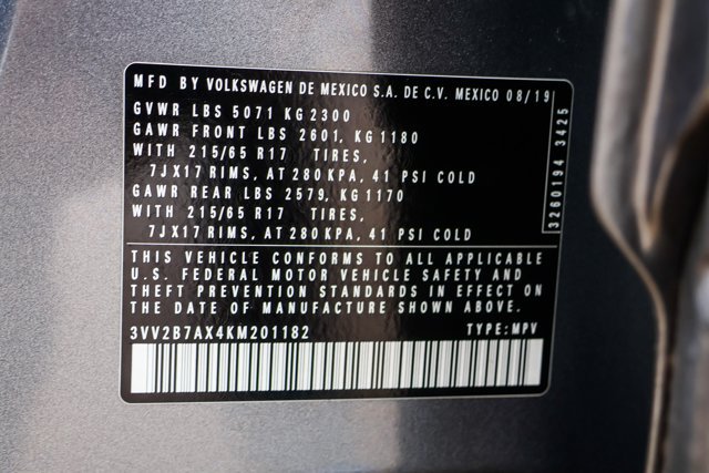 Used 2019 Volkswagen Tiguan S AWD/4WD image 29