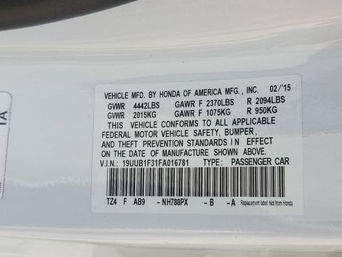 Used 2015 Acura TLX FWD image 30