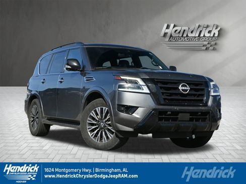 Used 2021 Nissan Armada SL w/ Midnight Edition Package image 1