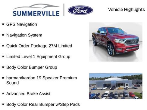 Used 2019 RAM 1500 Limited AWD/4WD image 2