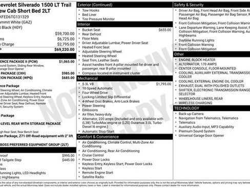 Used 2026 Chevrolet Silverado 1500 LT Trail Boss w/ Convenience Package II AWD/4WD image 38