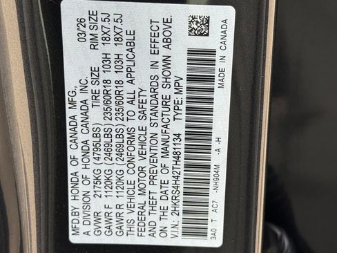 Certified 2026 Honda CR-V EX image 25