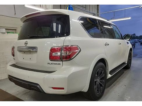 Used 2019 Nissan Armada Platinum w/ Captain's Chairs Package AWD/4WD image 3