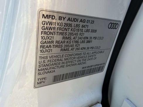 Used 2023 Audi Q8 Premium Plus w/ Premium Plus Package AWD/4WD image 18