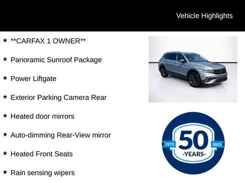 Used 2024 Volkswagen Tiguan SE w/ Panoramic Sunroof Package AWD/4WD image 9