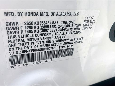 Used 2017 Honda Pilot EX image 34