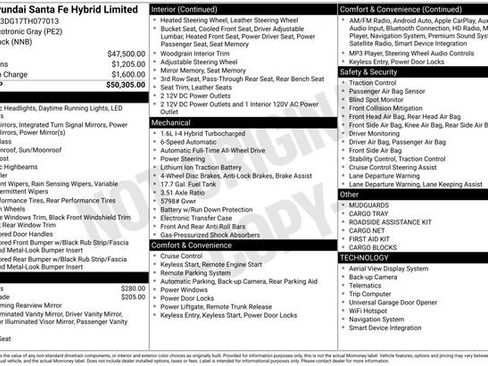 New 2026 Hyundai Santa Fe Limited AWD/4WD image 35
