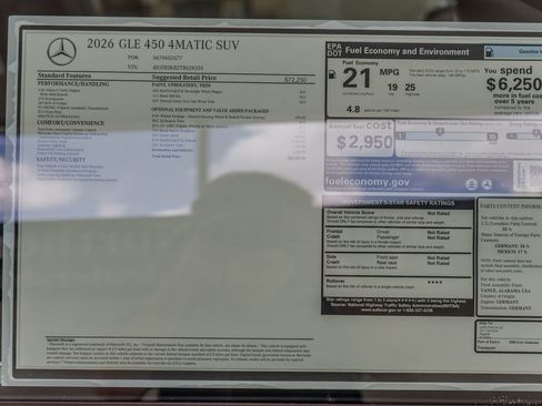 New 2026 Mercedes-Benz GLE 450 4MATIC image 36