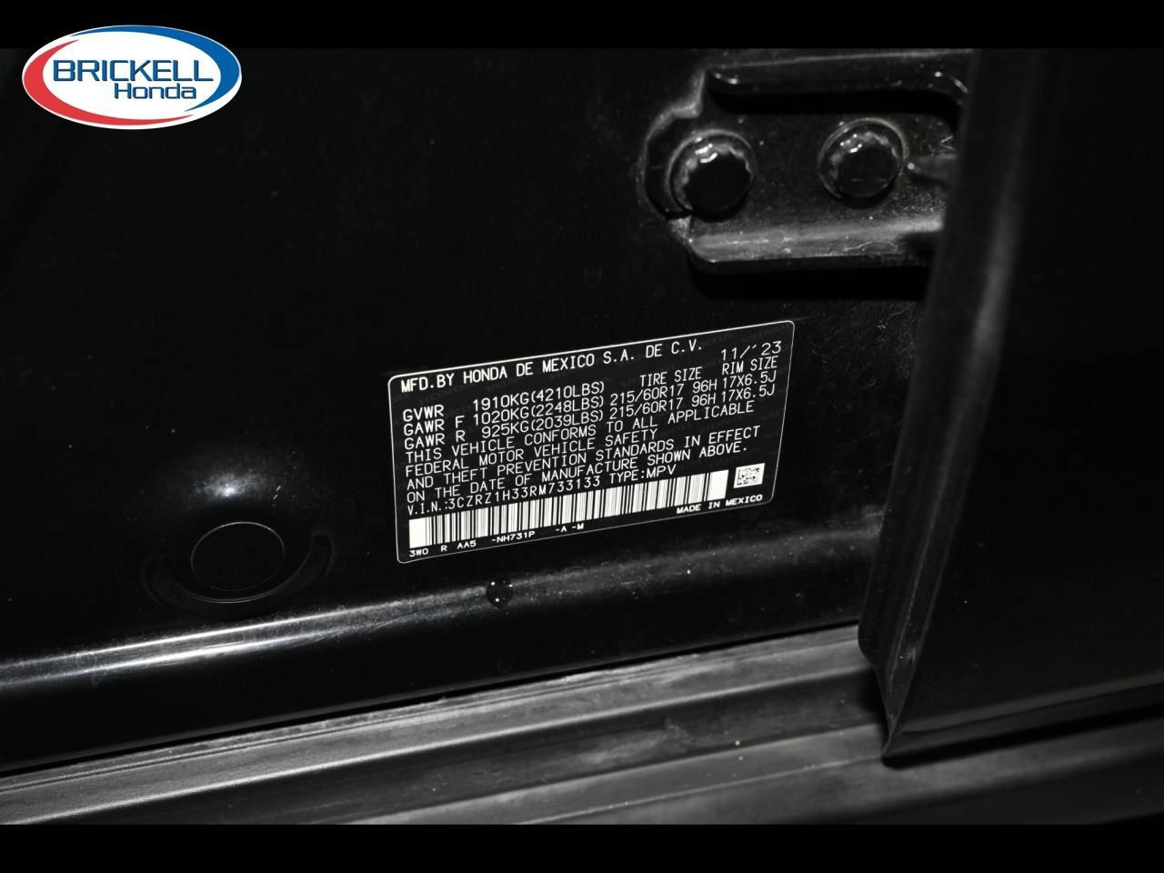Used 2024 Honda HR-V LX image 35