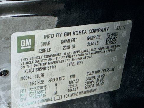 Used 2017 Buick Encore Sport Touring w/ Safety Package image 38