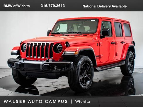 Used 2020 Jeep Wrangler Unlimited Sahara image 1