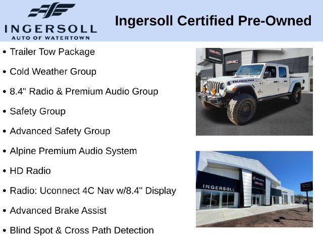 Used 2020 Jeep Gladiator Rubicon AWD/4WD image 10