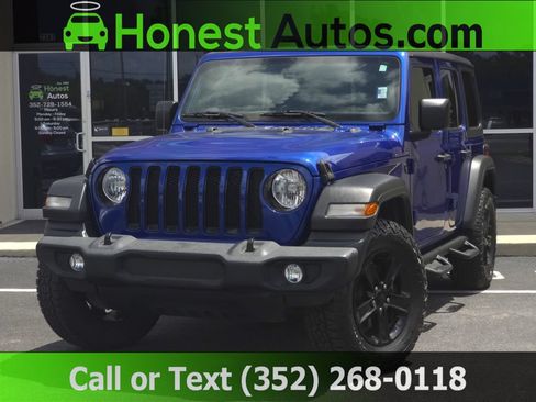 Used 2020 Jeep Wrangler Unlimited Sport AWD/4WD image 1