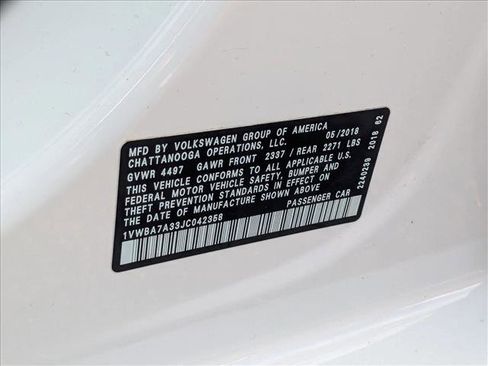 Used 2018 Volkswagen Passat 2.0T SE image 23