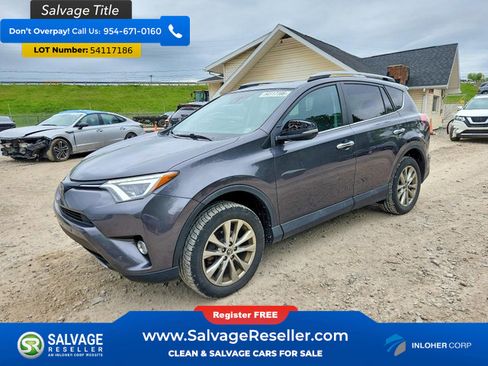 Used 2017 Toyota RAV4 Limited AWD/4WD image 1