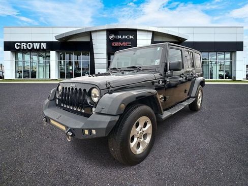 Used 2015 Jeep Wrangler Unlimited Sahara w/ Dual Top Group image 1