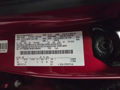 Used 2017 Ford F250 Lariat w/ Lariat Value Package AWD/4WD image 99