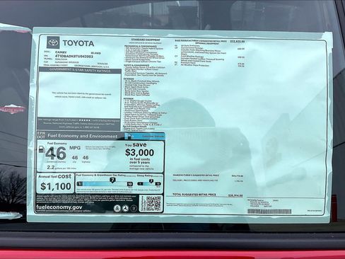 New 2026 Toyota Camry SE image 18