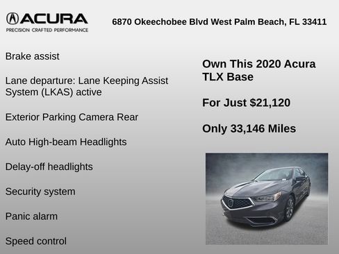 Used 2020 Acura TLX image 30