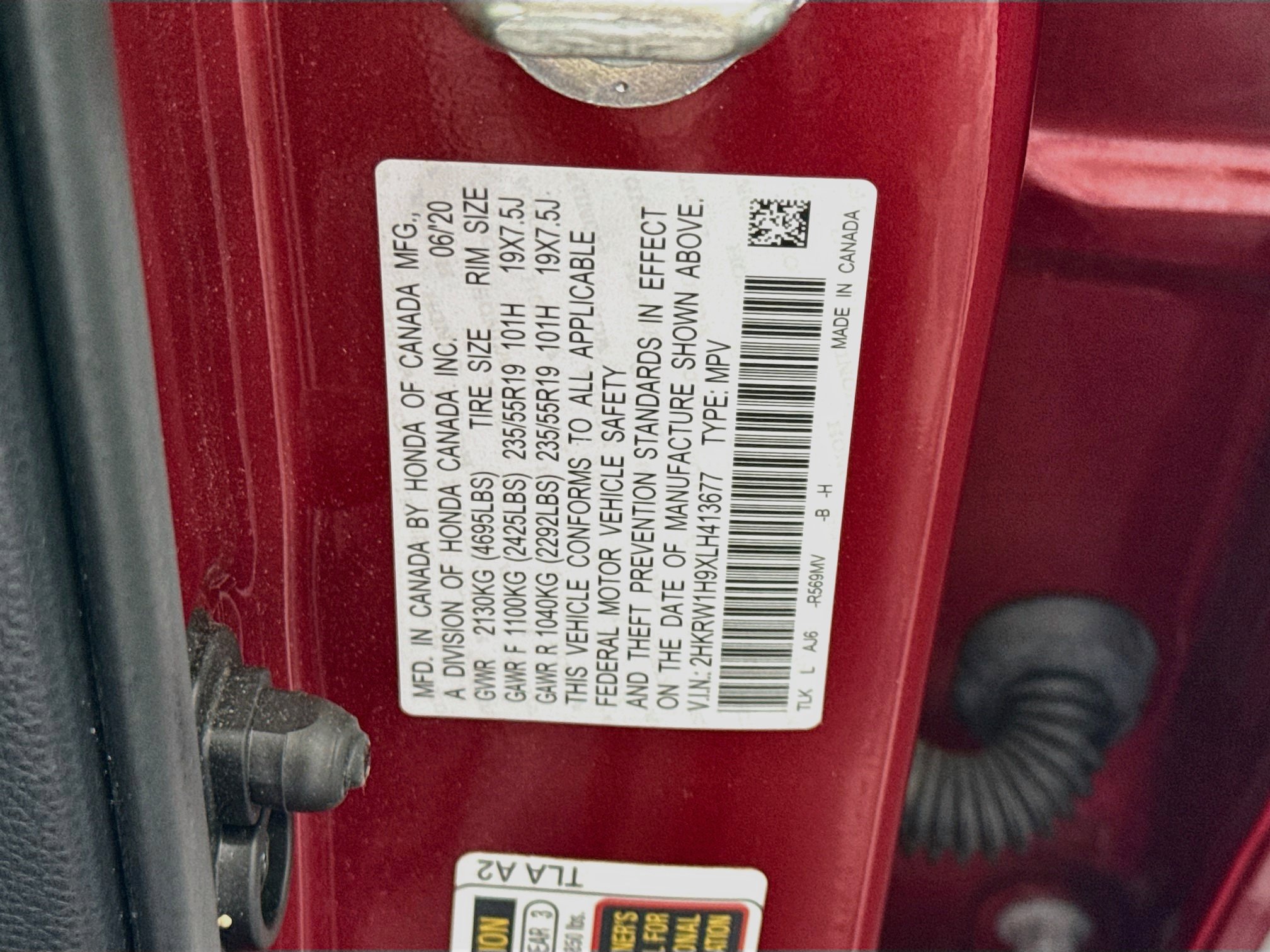 Used 2020 Honda CR-V Touring image 12