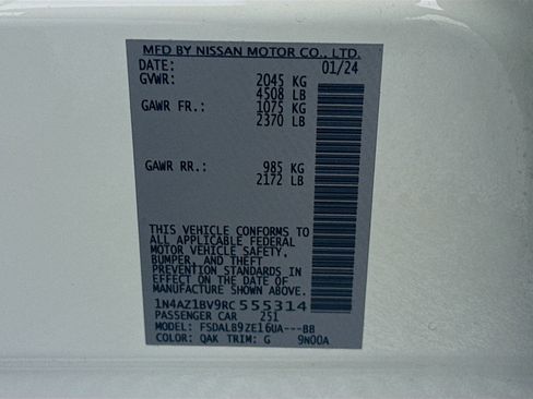 Used 2024 Nissan Leaf S FWD image 12