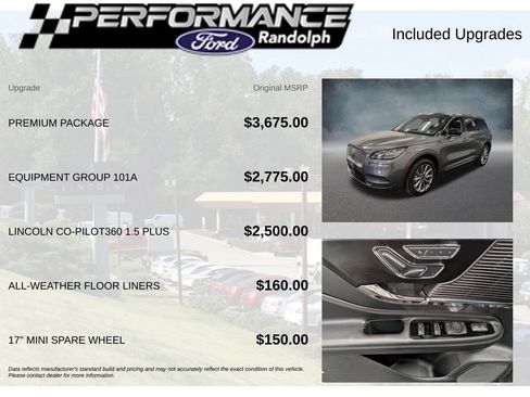 Certified 2022 Lincoln Corsair AWD w/ Premium Package image 7