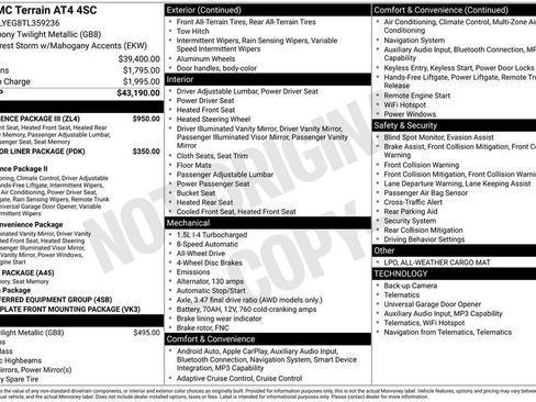 New 2026 GMC Terrain AT4 w/ Convenience Package III AWD/4WD image 33