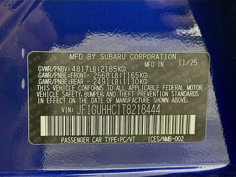 New 2026 Subaru Impreza RS image 28