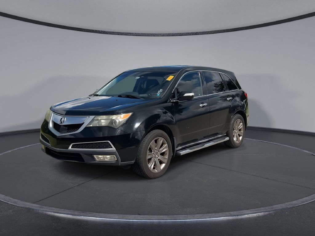 Used 2012 Acura MDX w/ Advance & Entertainment Pkg AWD/4WD image 4