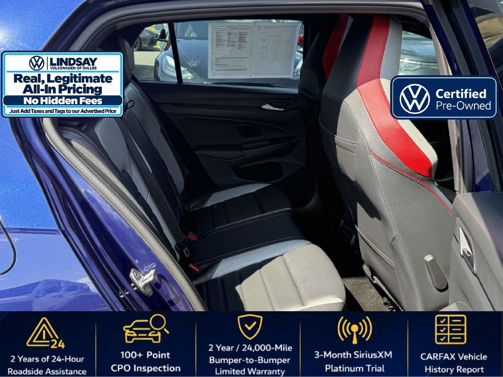 Certified 2023 Volkswagen GTI SE FWD image 13