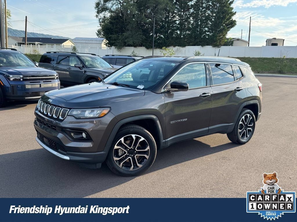 Used 2022 Jeep Compass Limited AWD/4WD image 1
