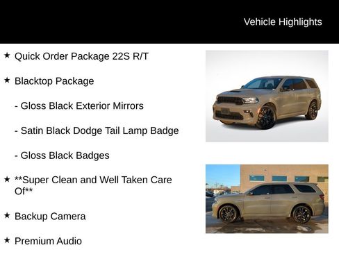 Used 2022 Dodge Durango R/T w/ Blacktop Package image 6