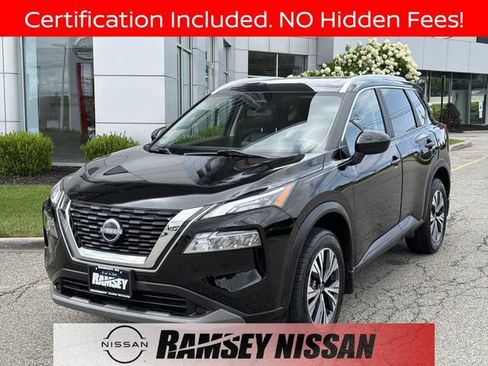 Certified 2023 Nissan Rogue SV w/ SV Premium B Package AWD/4WD image 1