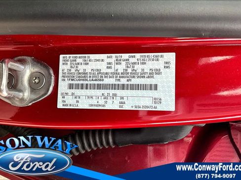 Used 2020 Ford Escape SEL image 8