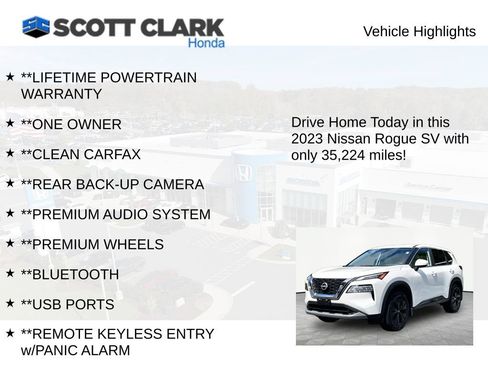 Used 2023 Nissan Rogue SV AWD/4WD image 12